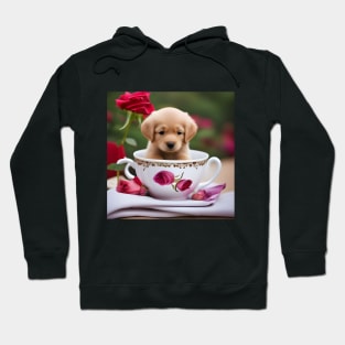 Puppy inside Teacup Hoodie